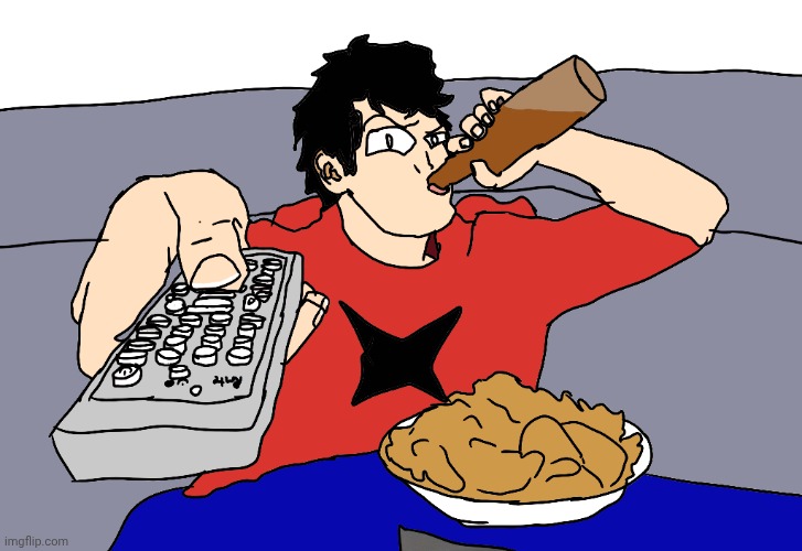 I drew something. | image tagged in unemployment but zavier's a human | made w/ Imgflip meme maker