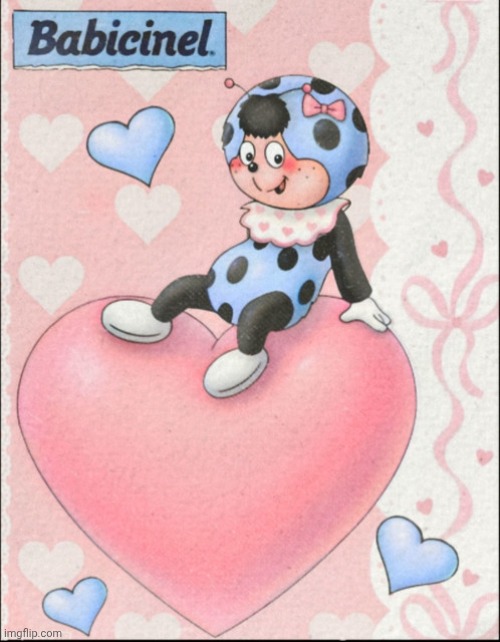 Cococinel (Cocomiel)1992: Babicinel (Babimiel)vintage ladybug love bug | image tagged in cococinel | made w/ Imgflip meme maker