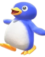 Penguin Mario Kart Meme Template