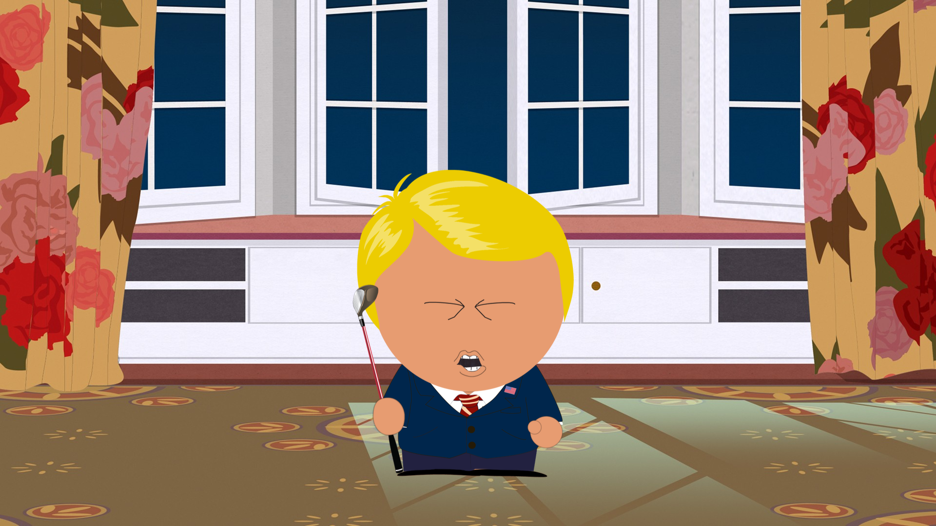 South Park Trump Blank Meme Template