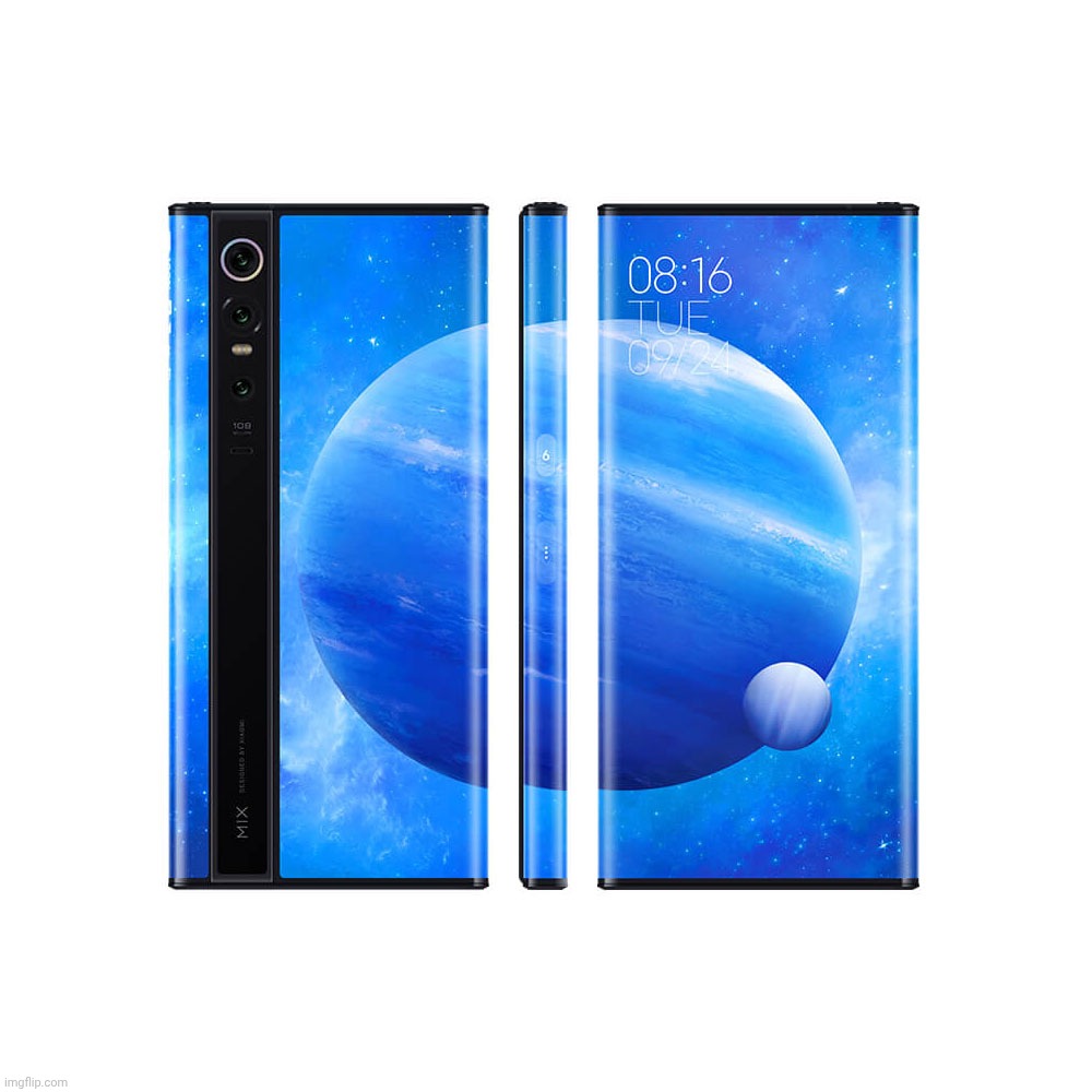 Xiaomi MIX Alpha Failed Nice Phone | image tagged in xiaomi mix alpha | made w/ Imgflip meme maker