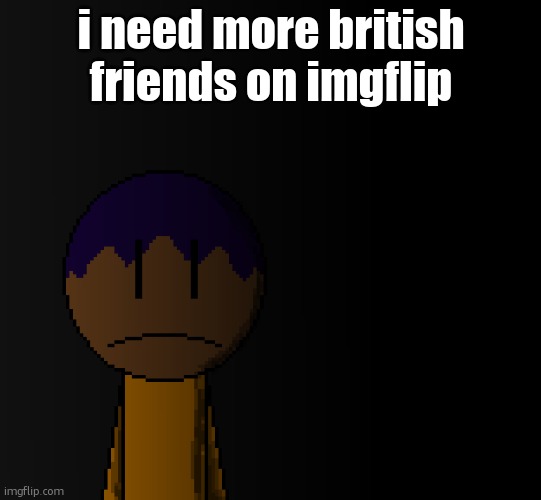 the only ones i have are the ones i invited | i need more british friends on imgflip | image tagged in brother | made w/ Imgflip meme maker
