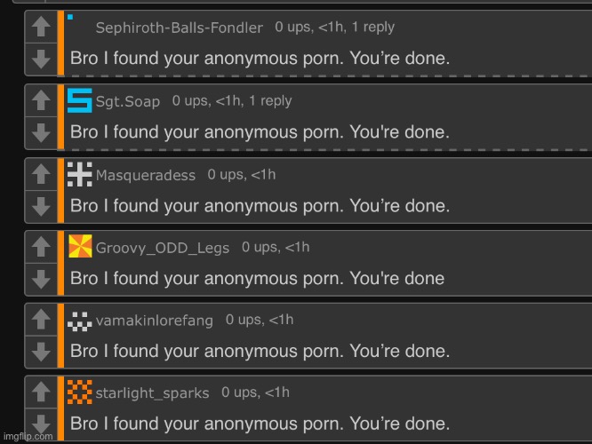 new temp | image tagged in andrew found the anonymous porn | made w/ Imgflip meme maker