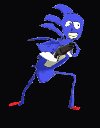 Sanic the h Blank Meme Template