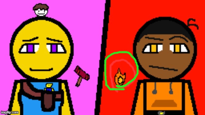 Carl and Cassie (full image) | image tagged in carl and cassie full image | made w/ Imgflip meme maker