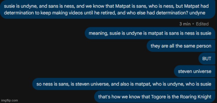 do y'all like my theory | made w/ Imgflip meme maker