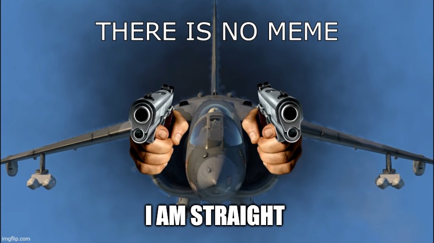 Ye | I AM STRAIGHT | image tagged in there is no meme | made w/ Imgflip meme maker