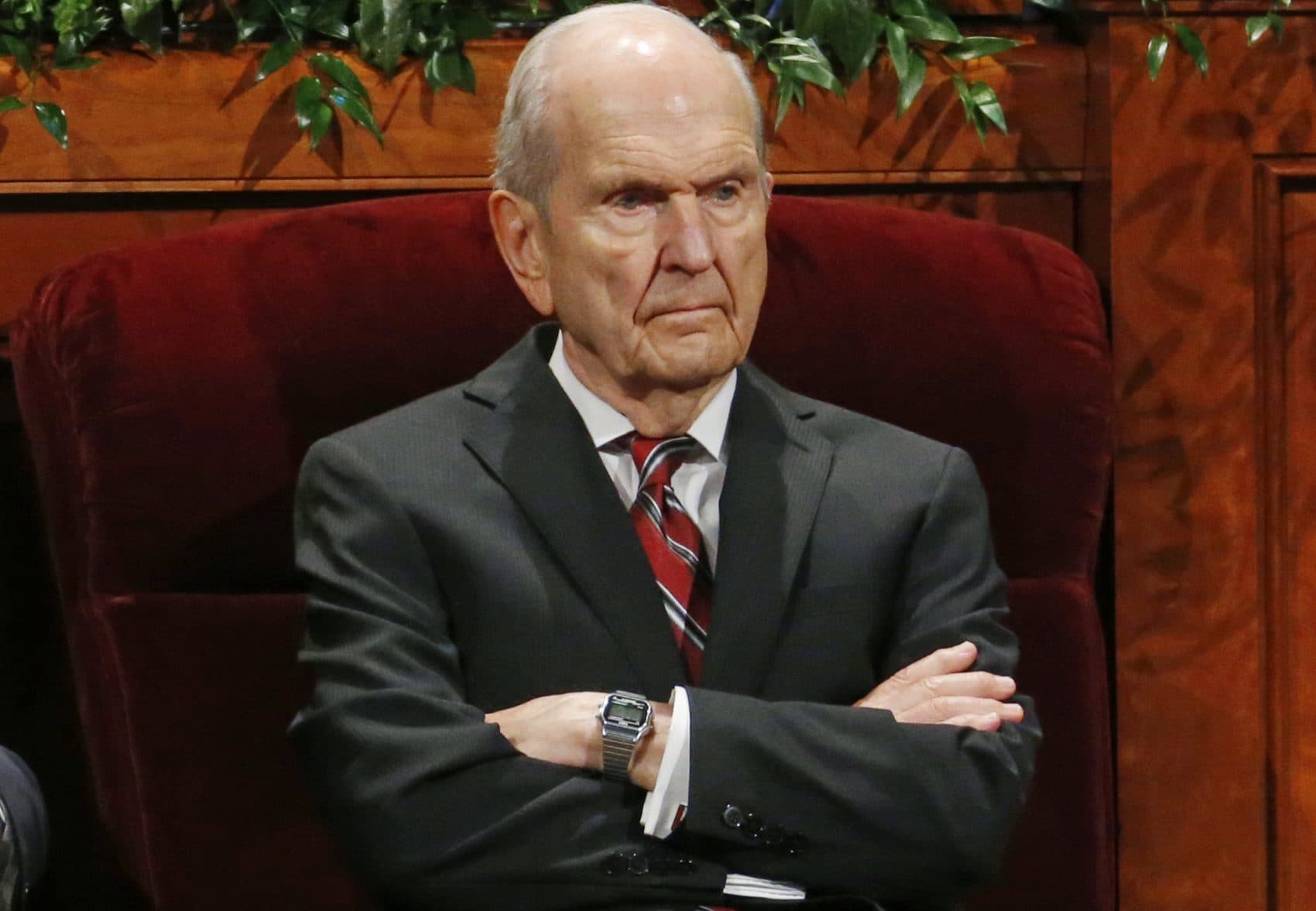 Russell M Nelson disappointed Blank Meme Template