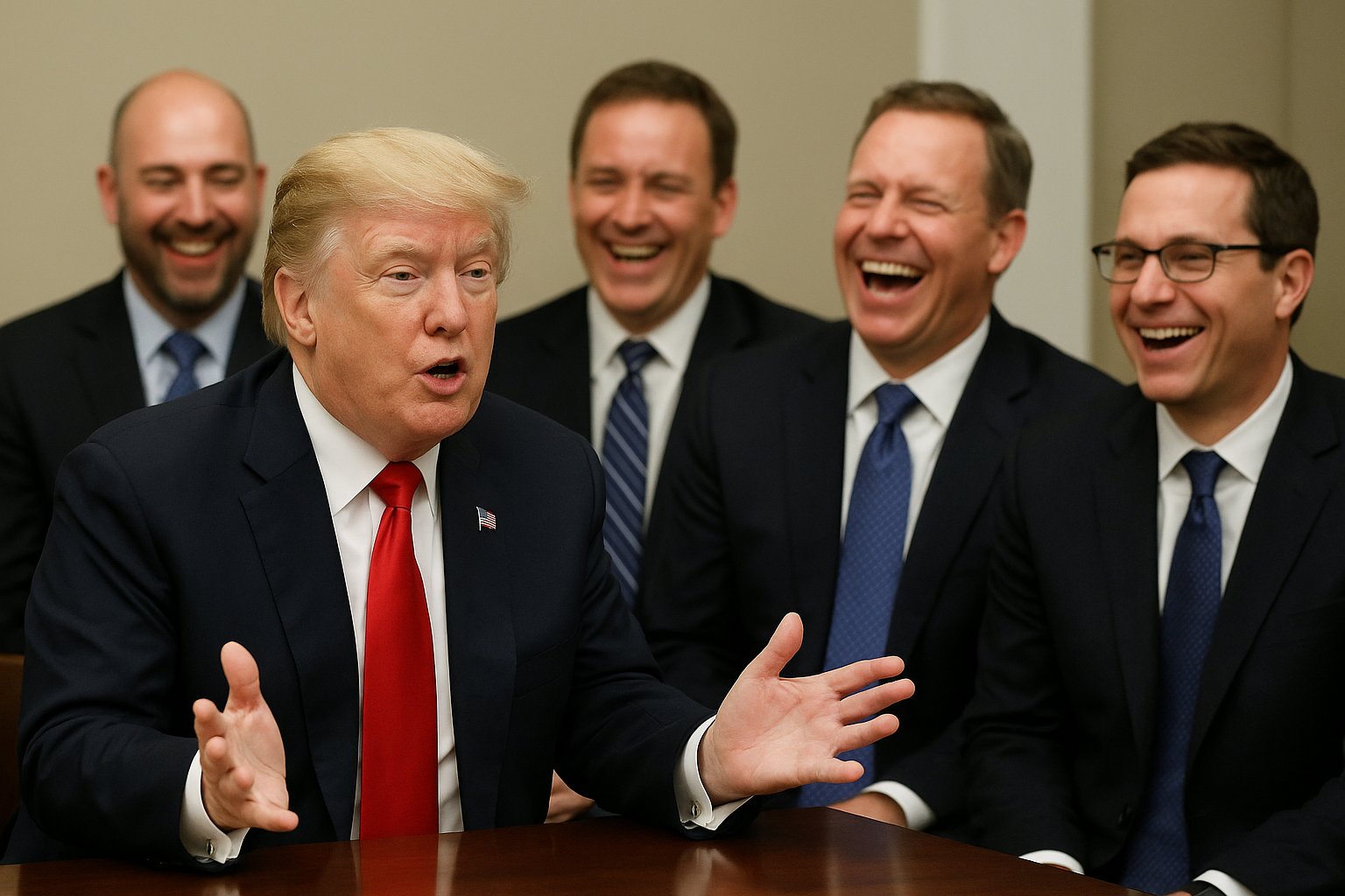 Trump bragging Blank Meme Template