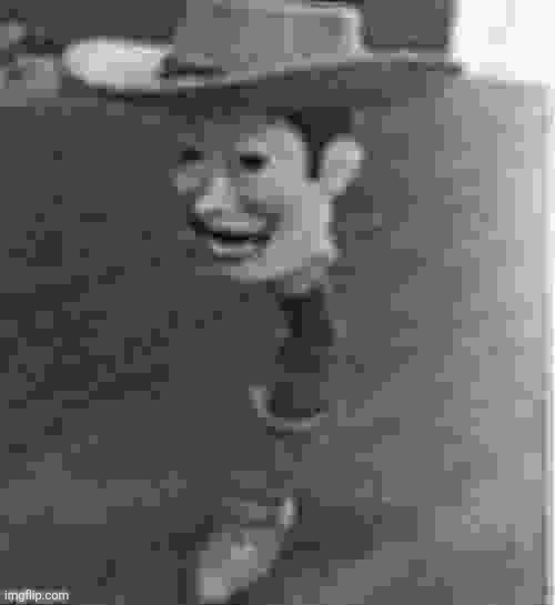 Friend inside me | image tagged in woody,friend inside me | made w/ Imgflip meme maker