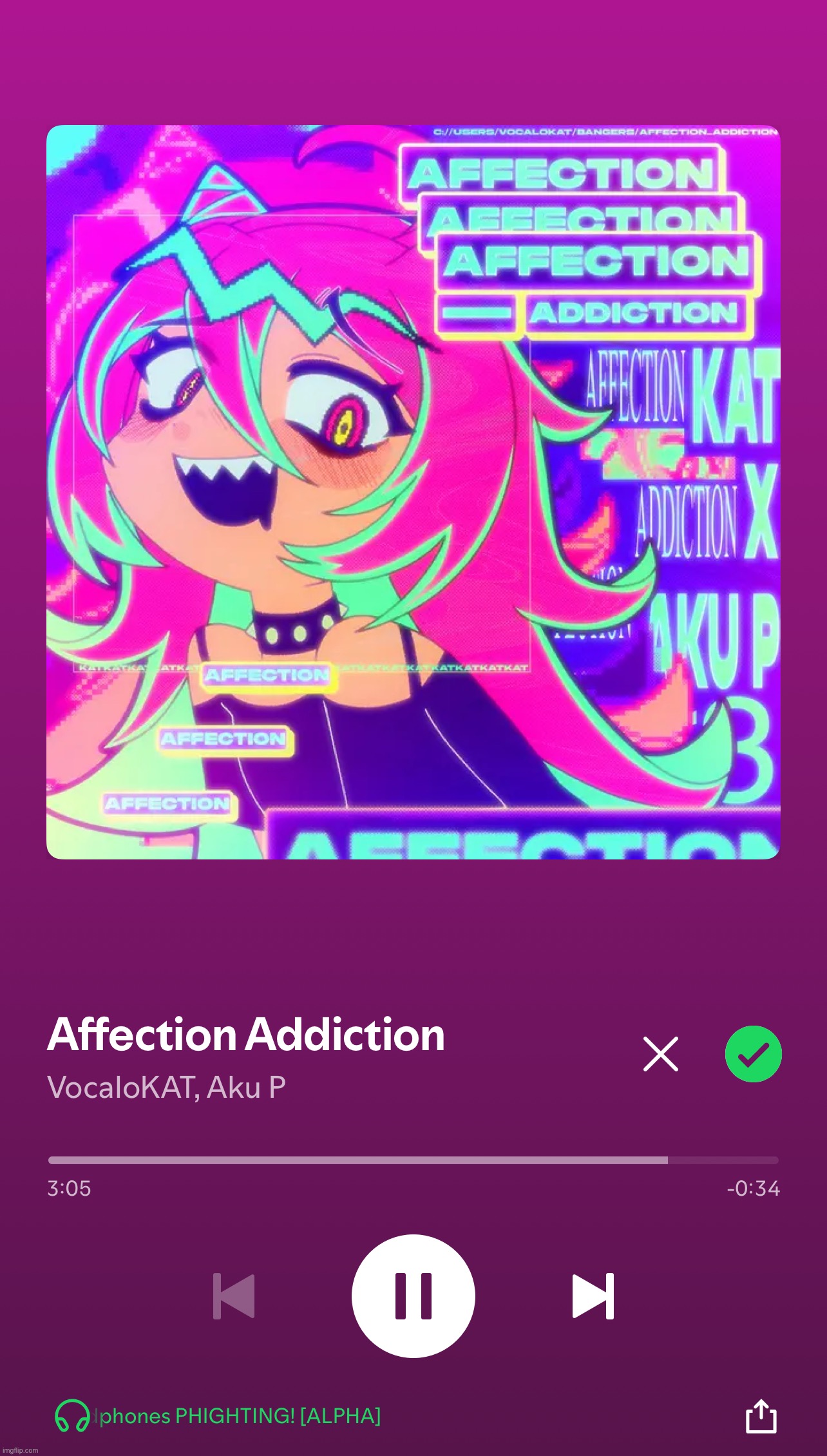 This lwk who inspired the design of my persona. The songs pretty good if you’re into vocaloid | made w/ Imgflip meme maker