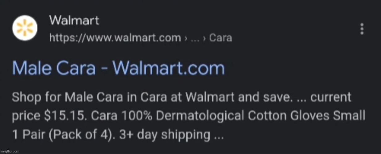Male Cara is not for sale | image tagged in cribmart,walmart,shitpost,male cara | made w/ Imgflip meme maker
