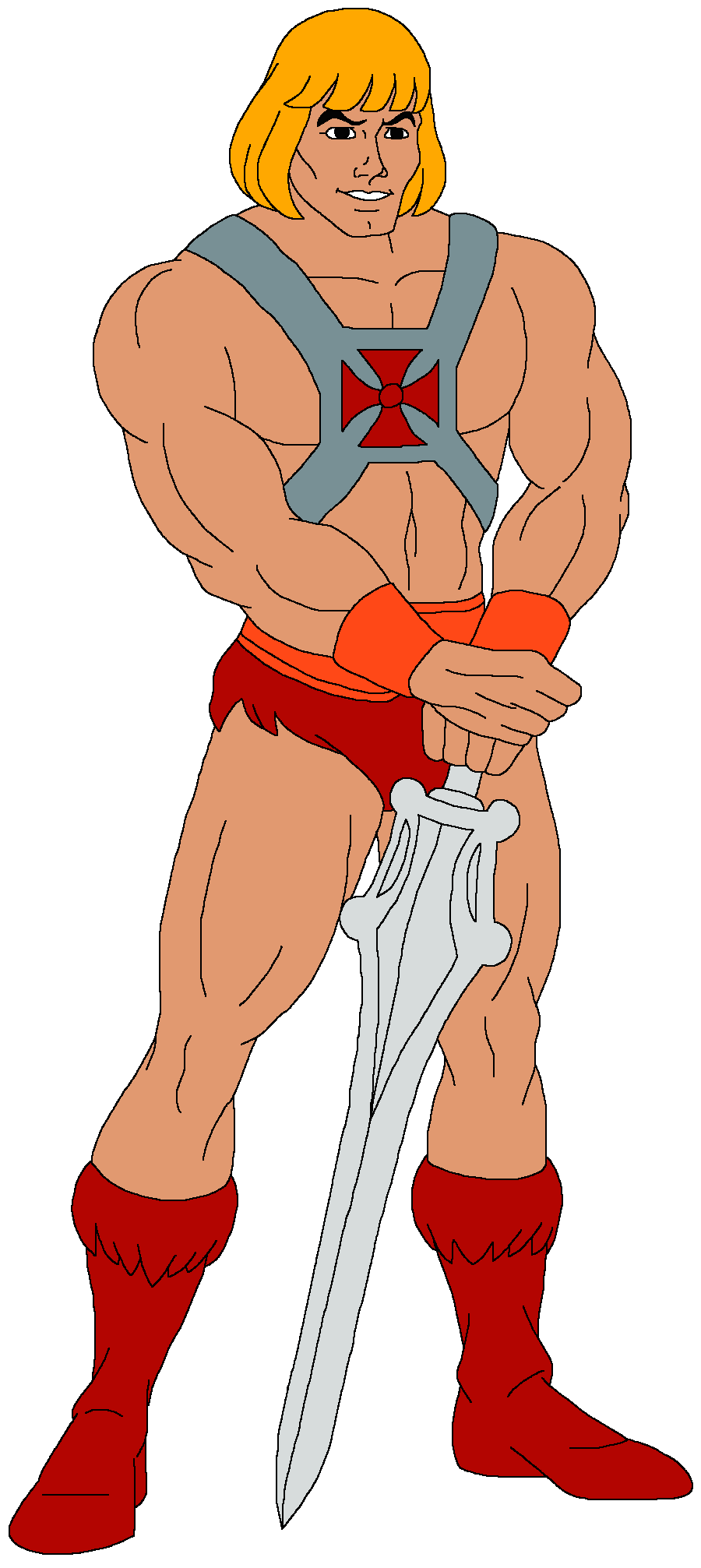 Guests: He-Man Blank Meme Template