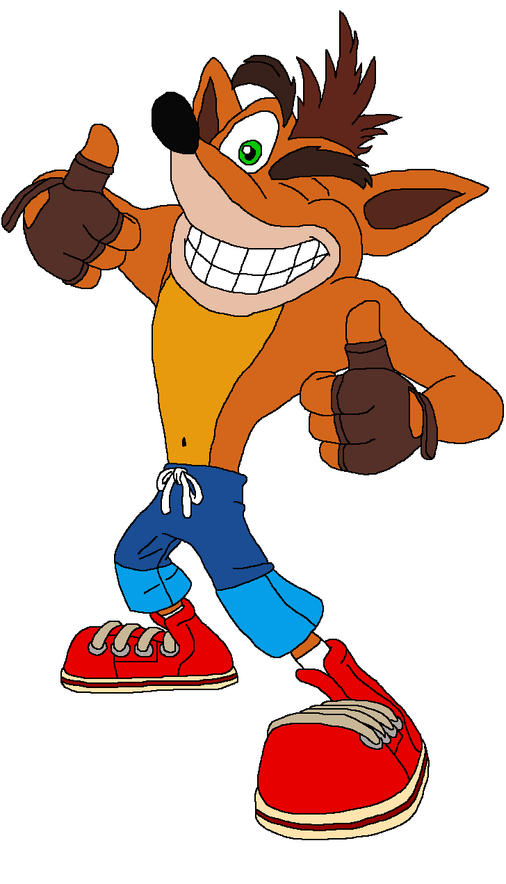 Guests: Crash Bandicoot Blank Meme Template