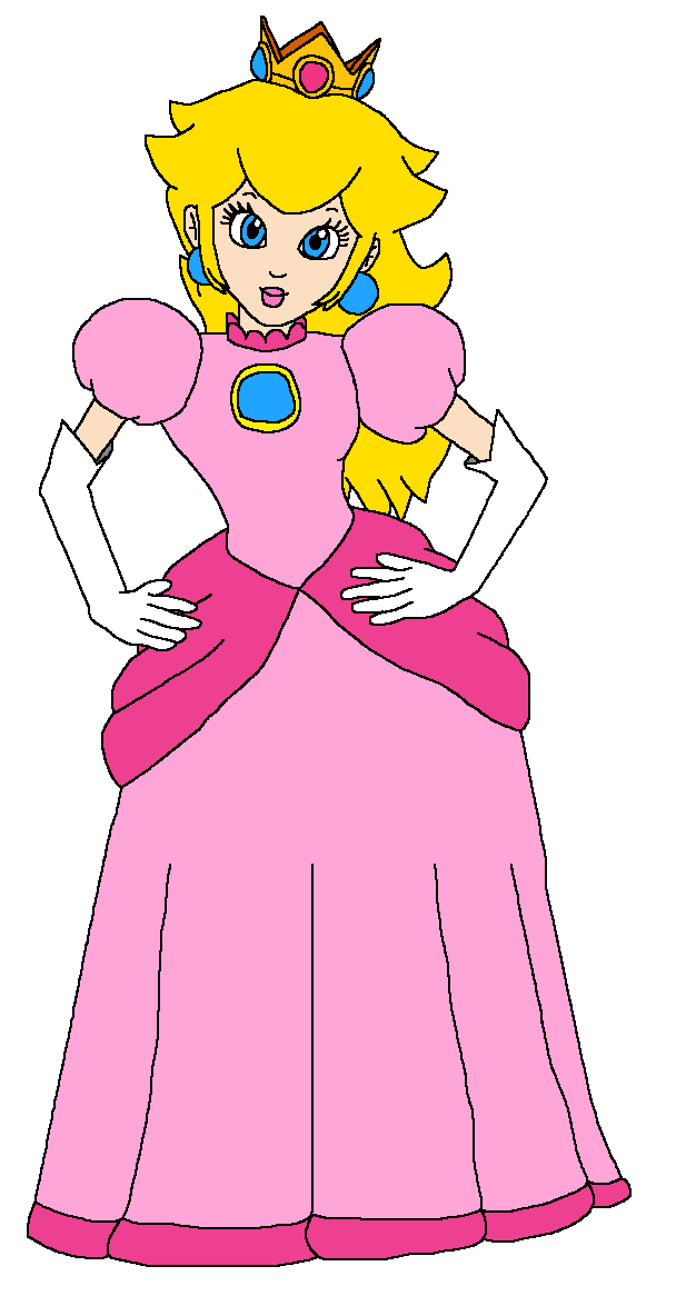 Princess Peach Meme Template