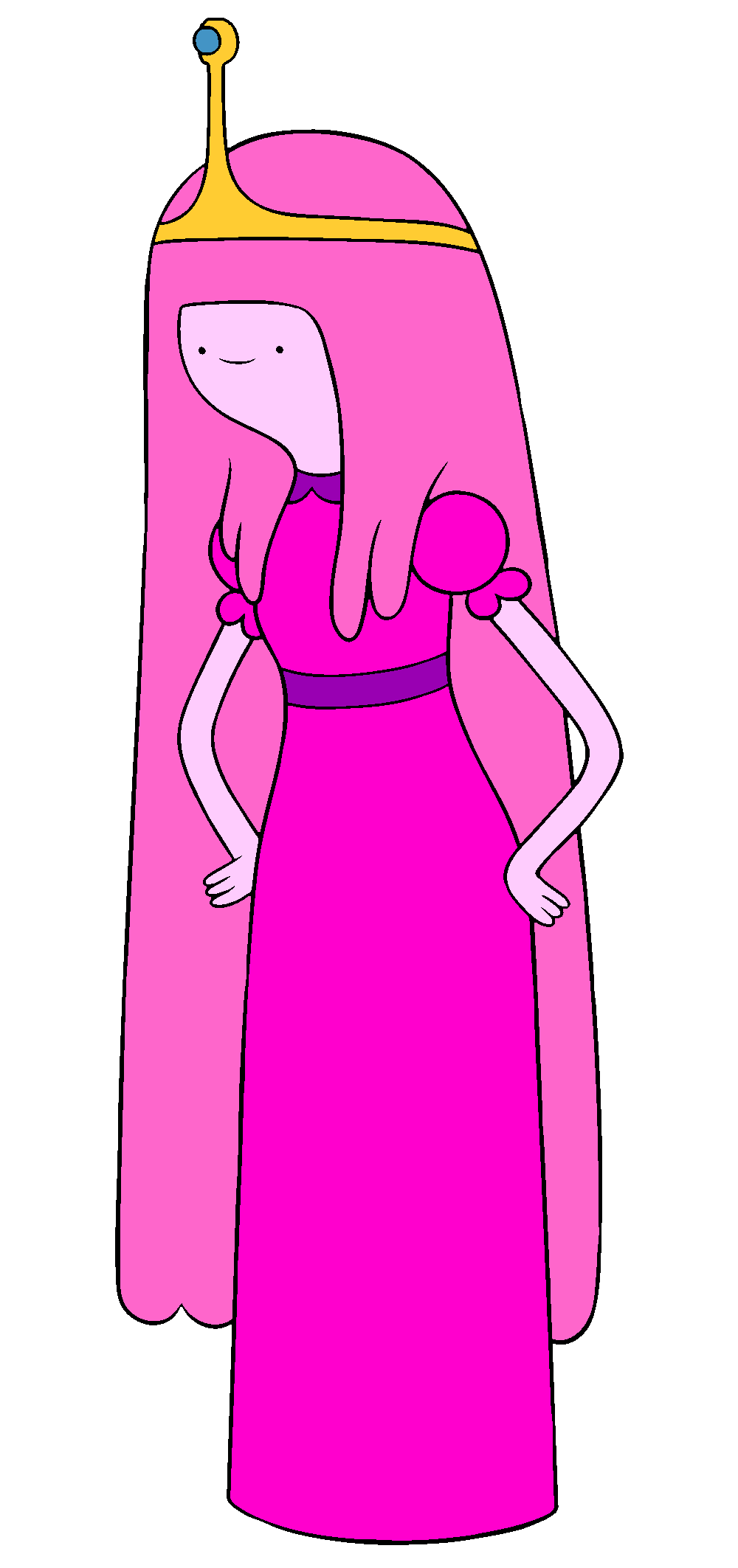 111. Princess Bubblegum Blank Meme Template