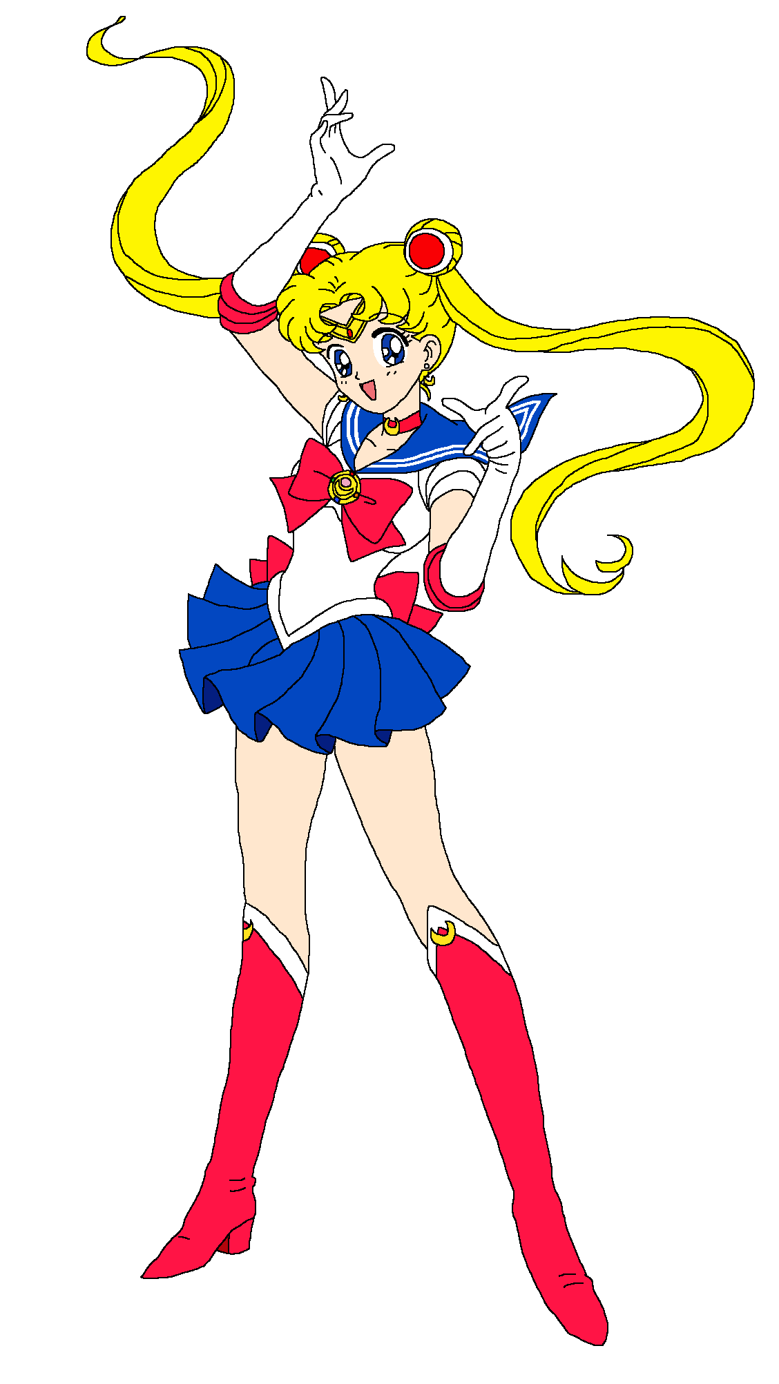 Guests: Sailor Moon Blank Meme Template