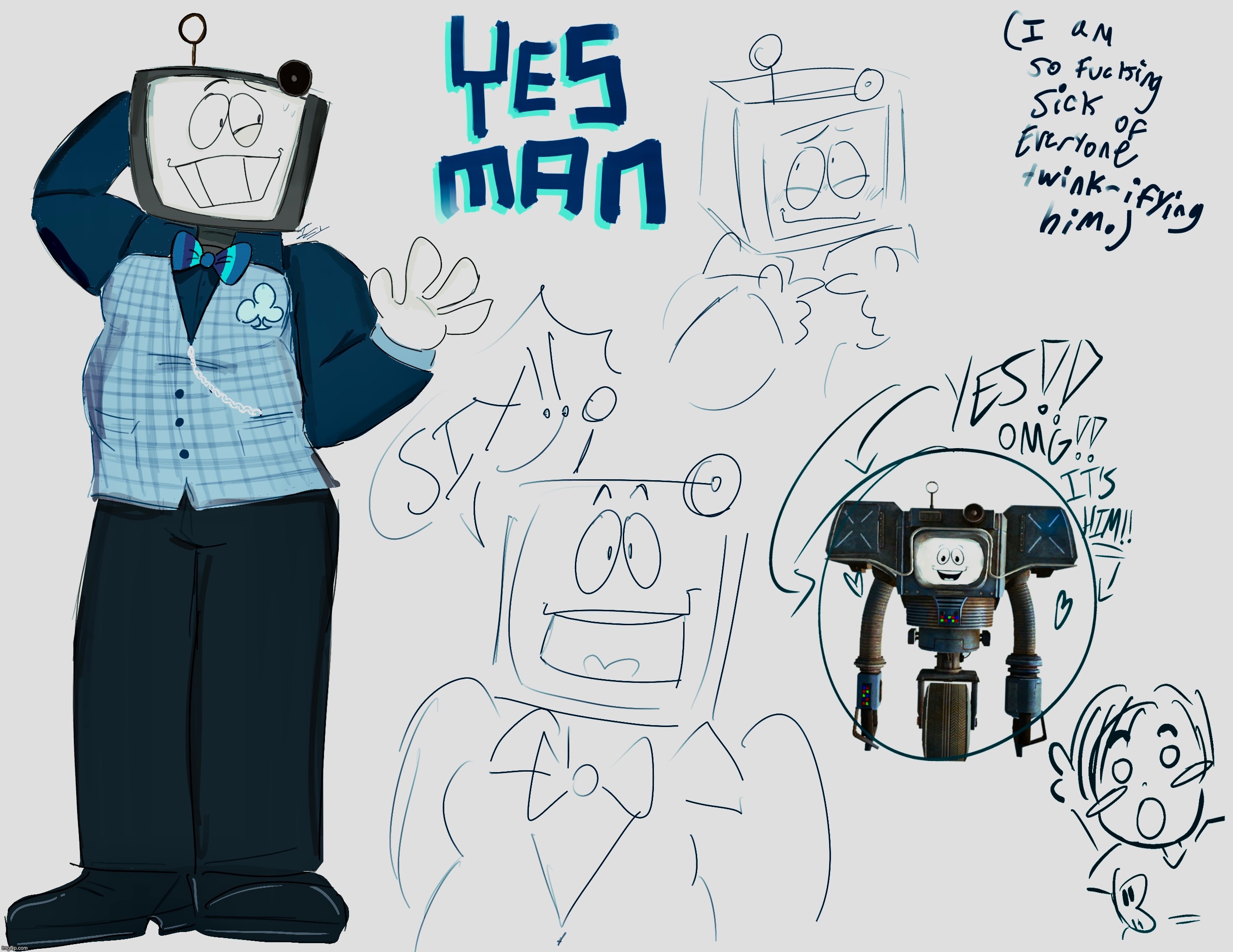 IM NORMAL ABOUT HIM IM NORMAL ABOUT YES MAN I SWEAR | made w/ Imgflip meme maker