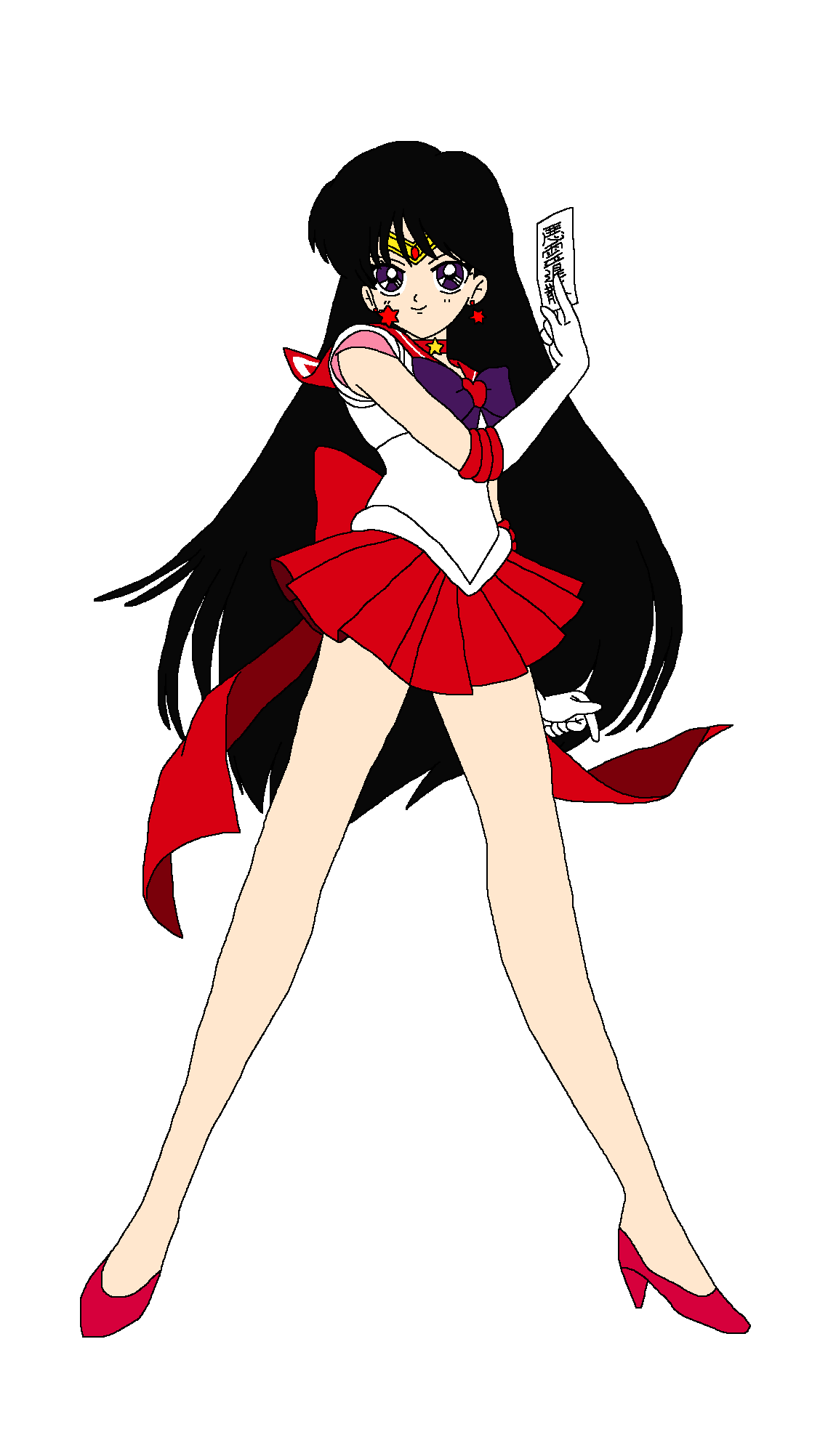 Guests: Sailor Mars Blank Meme Template
