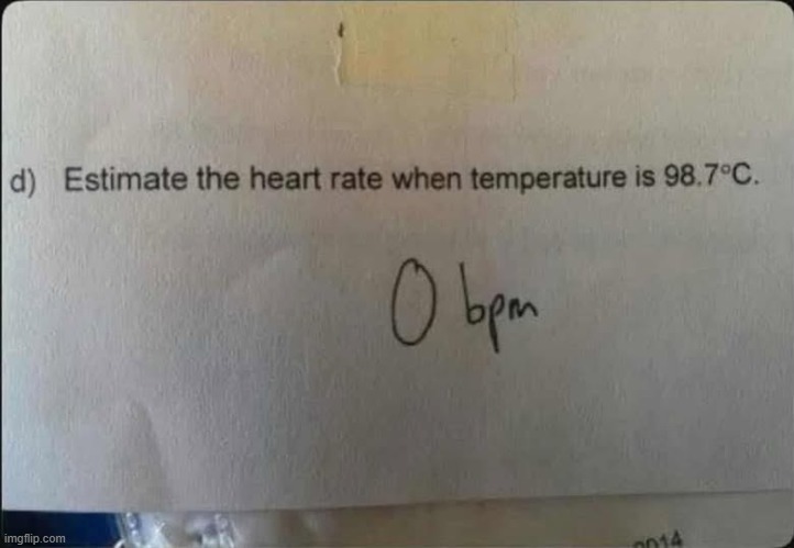 The student nailed it. The teacher did not... | image tagged in typo,funny,dead | made w/ Imgflip meme maker