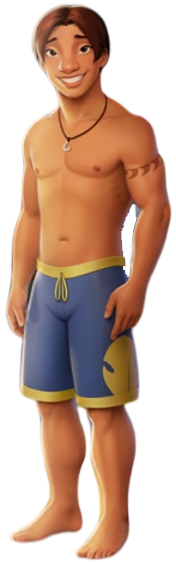 PNG David Kawena - Lilo and Stitch - Disney Blank Meme Template