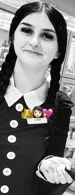 Jordan McKay [Wednesday Addams] Cute Little Vixen Blank Meme Template