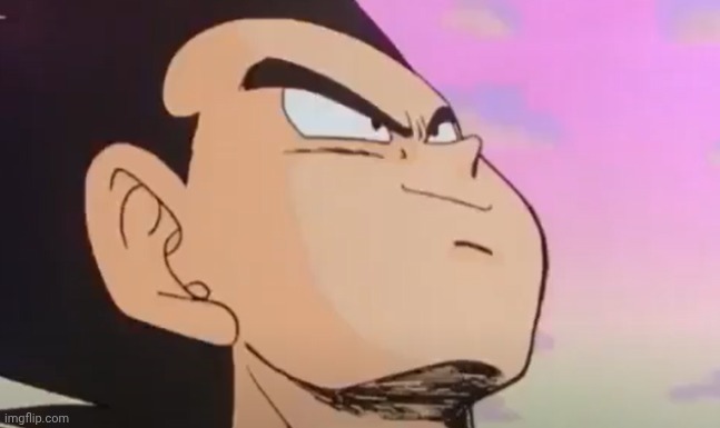 Vegeta Proudly Smiling | image tagged in vegeta proudly smiling | made w/ Imgflip meme maker