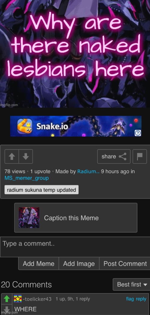 made w/ Imgflip meme maker