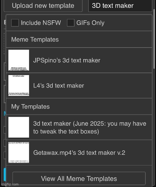 These guys copied me so I’m gonna inspect their templates | made w/ Imgflip meme maker