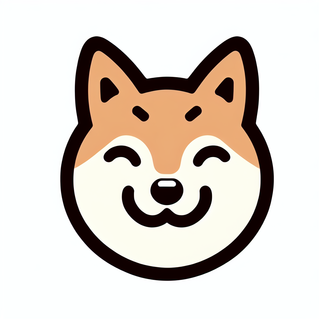 Shiba Inu Smile Blank Meme Template