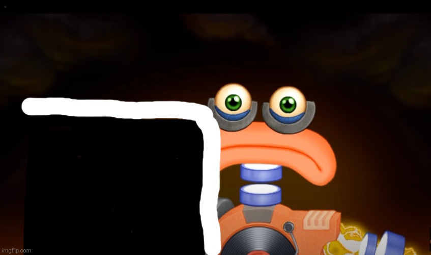 rare wubbox sad | image tagged in rare wubbox sad | made w/ Imgflip meme maker