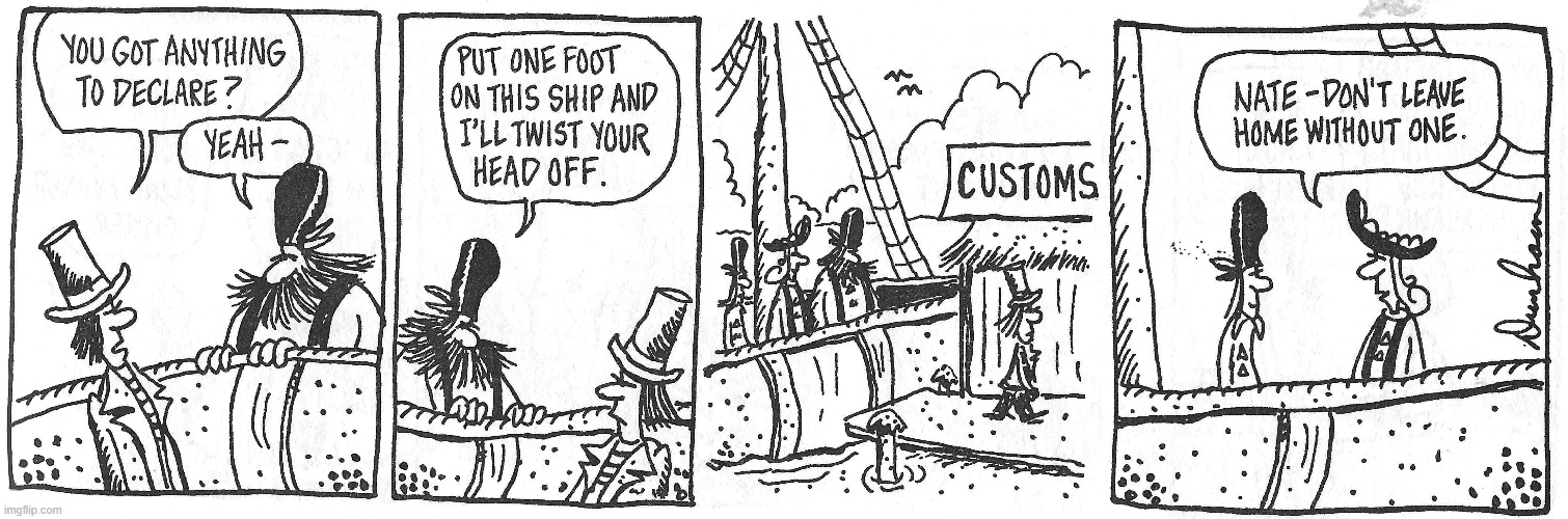 Classic Overboard | image tagged in comics | made w/ Imgflip meme maker