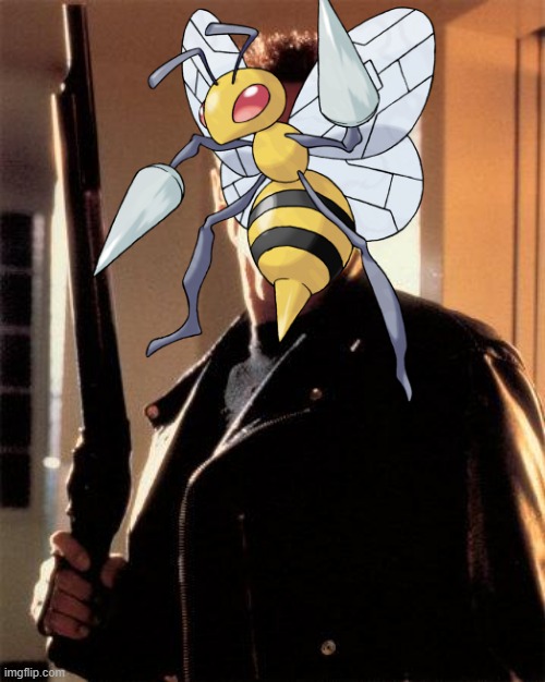 terminator bees | image tagged in terminator 2 | made w/ Imgflip meme maker