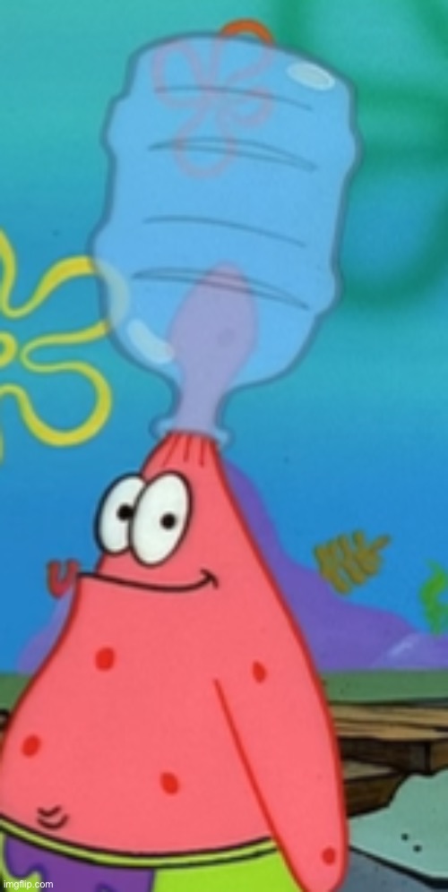 Patrick's Ten-Gallon Hat | image tagged in patrick's ten-gallon hat | made w/ Imgflip meme maker