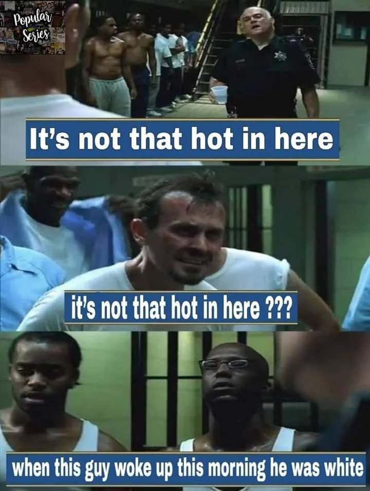 prison break tbag not that hot Blank Meme Template