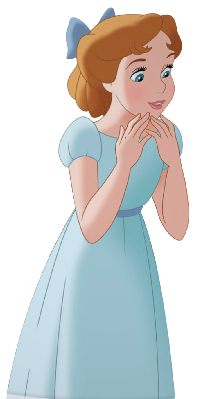 PNG Wendy Darling - Peter Pan Disney Blank Meme Template