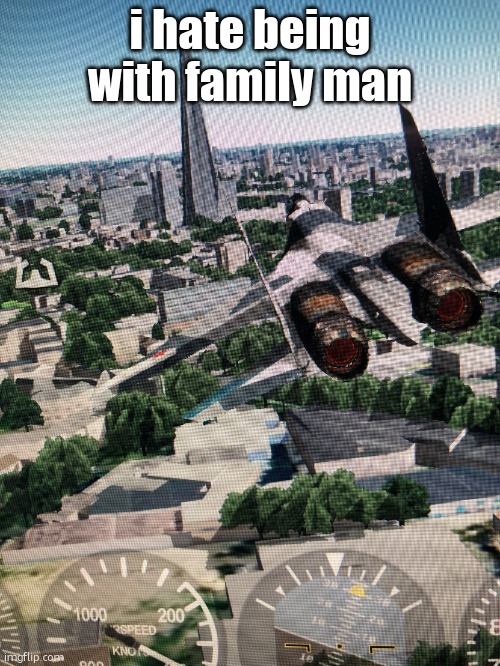 The shard | i hate being with family man | image tagged in the shard | made w/ Imgflip meme maker