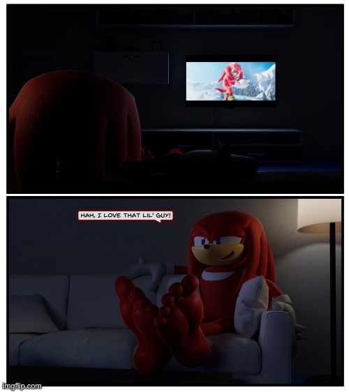 Sonic Movie Knuckles Reaction | image tagged in sonic movie knuckles reaction | made w/ Imgflip meme maker