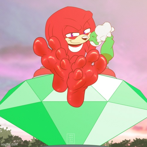 Knuckles Feet | image tagged in knuckles feet | made w/ Imgflip meme maker