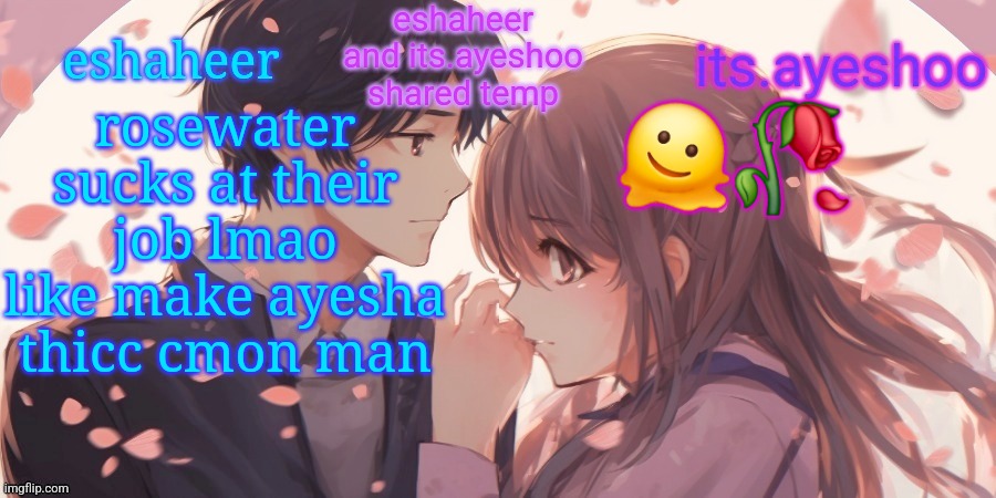 “i don't look like that. tell this rosewater to get better lmao because they have no skill“ ayesha | rosewater sucks at their job lmao like make ayesha thicc cmon man; 🫠🥀 | image tagged in eshaheer and its ayeshoo shared template | made w/ Imgflip meme maker