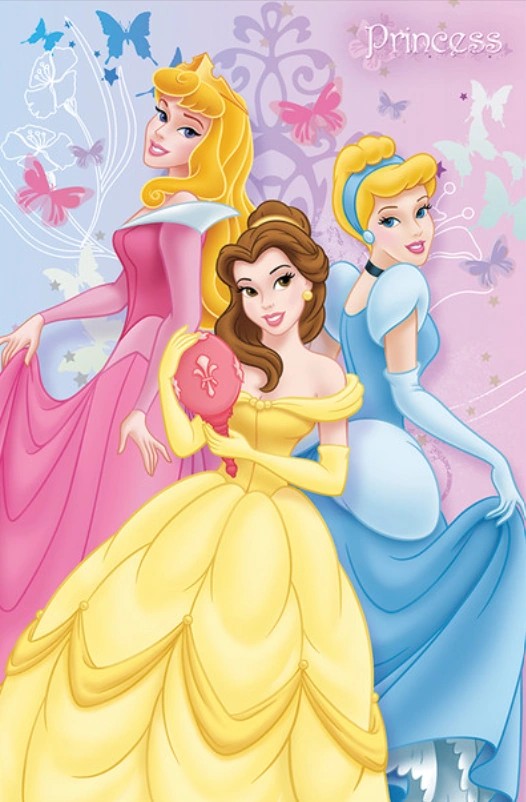 Aurora Belle and Cinderella Blank Meme Template
