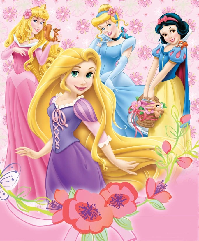 Disney Princess Garden of Beauty Blank Meme Template
