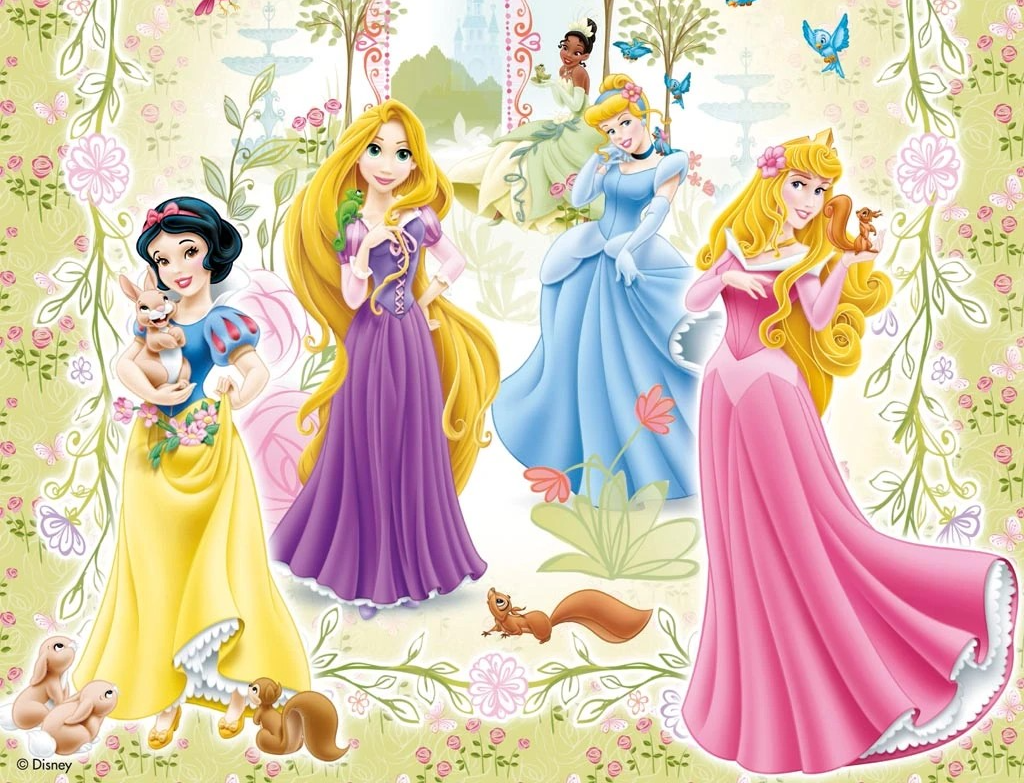 Disney Princesses (Fairy Tale Princess) Blank Meme Template