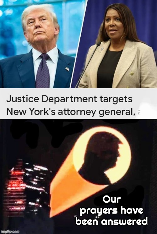 Deliver Us From Evil | Our prayers have been answered | image tagged in new york,too blue,help wanted,democrats democratting,third world hole | made w/ Imgflip meme maker