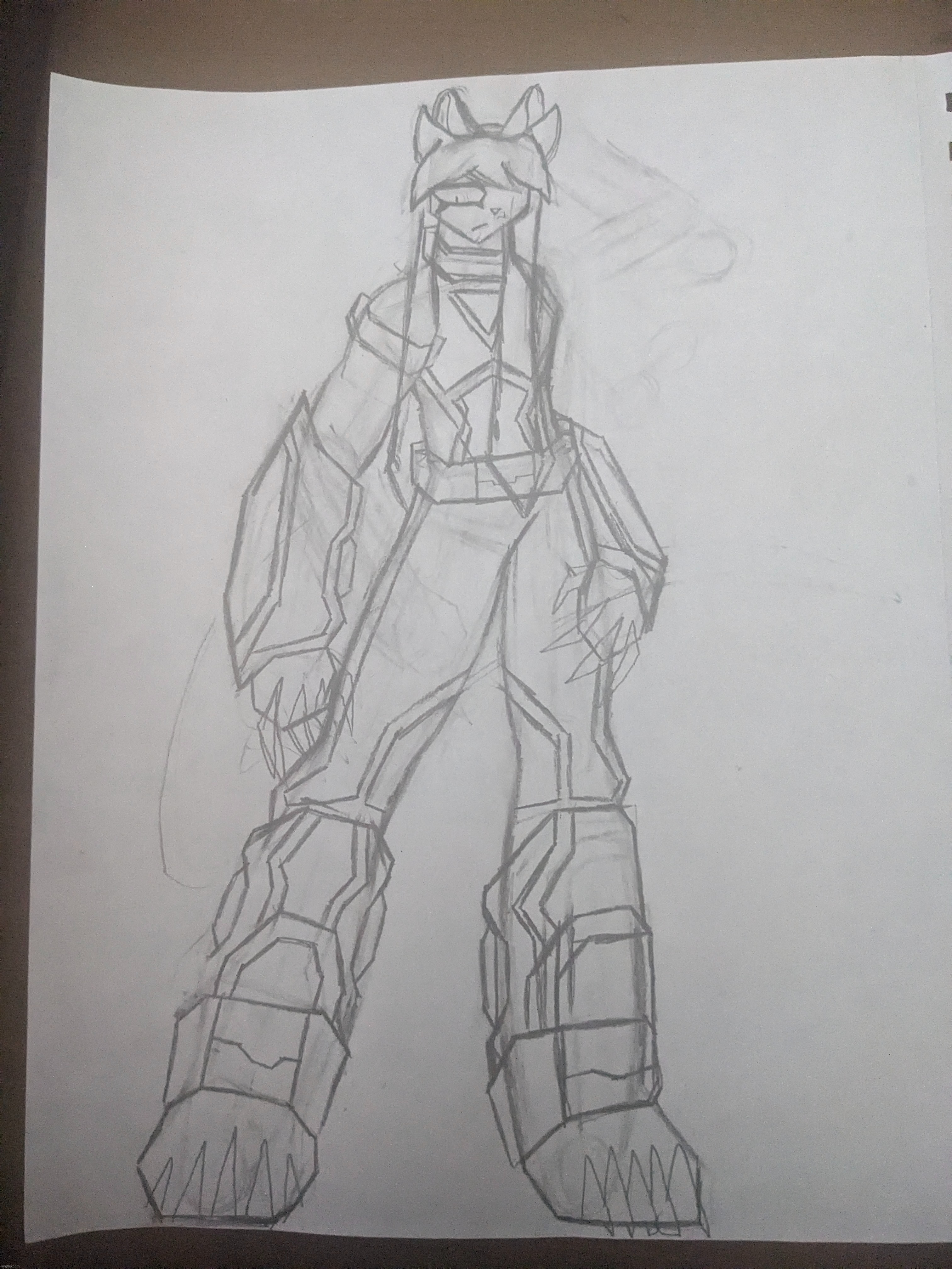 Wip Veige redesign I think | image tagged in she lowkey needs one | made w/ Imgflip meme maker