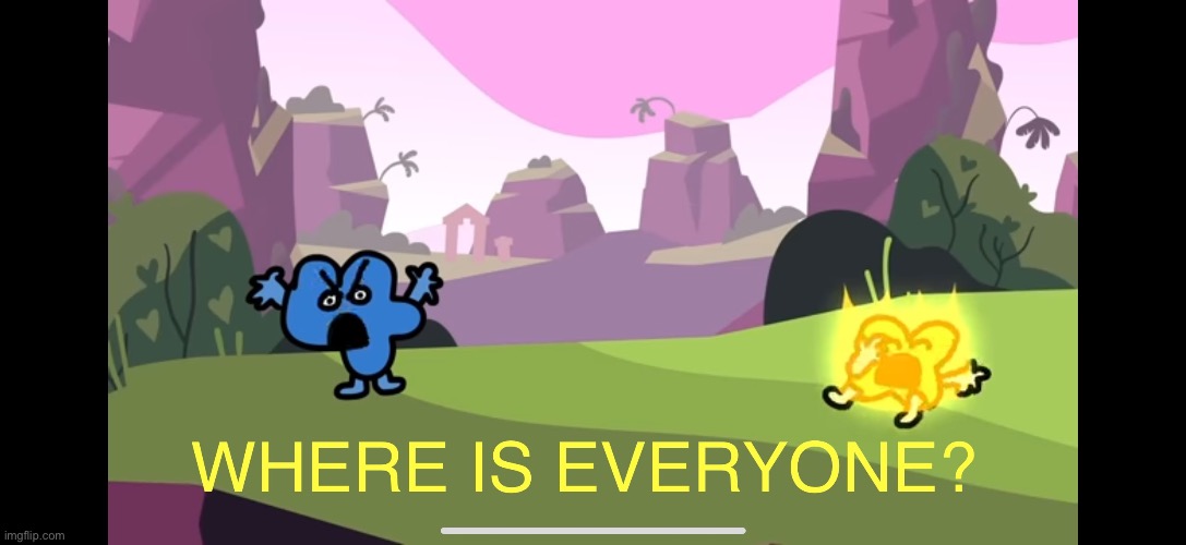 A FEW more people than last time | image tagged in where is everyone | made w/ Imgflip meme maker