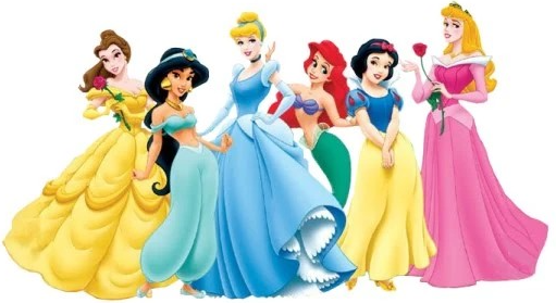 Six Main Princesses Blank Meme Template