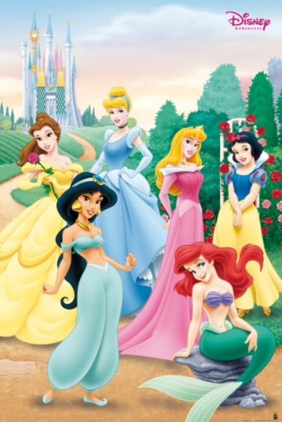Disney Princess Poster Blank Meme Template