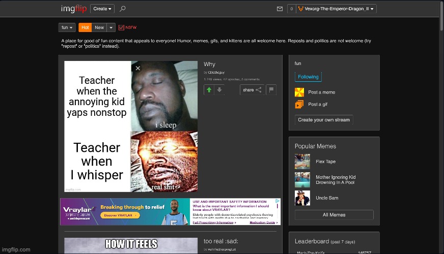 hwo tf does this stream have no mods? | image tagged in i never know what to put for tags | made w/ Imgflip meme maker