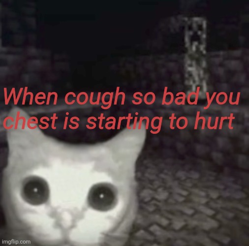 When cough so bad you chest is starting to hurt | made w/ Imgflip meme maker